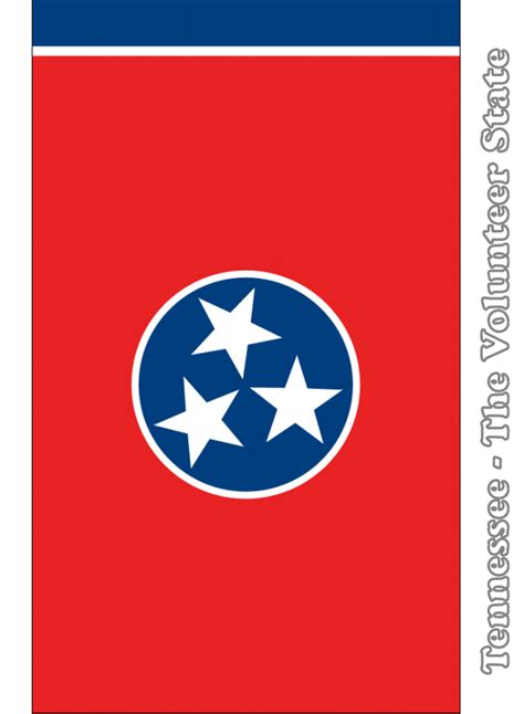 Printable Tennessee State Flag